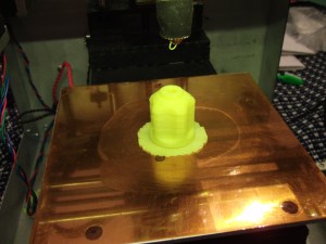 Solidoodle V2 first successful print